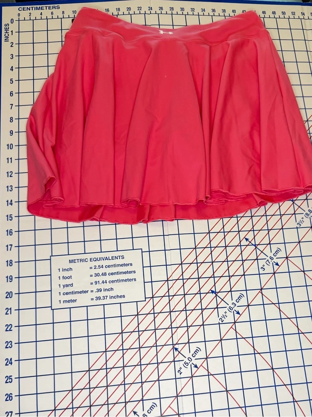 Under Armour Hot Pink Circle Skirt